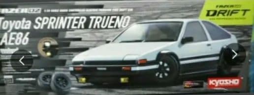 1/10 京商 86 トレノ 完成品ボディー のみ 京商エッグ】FIRST MINI-Z トヨタ スプリンタートレノ AE86 （ハチロク