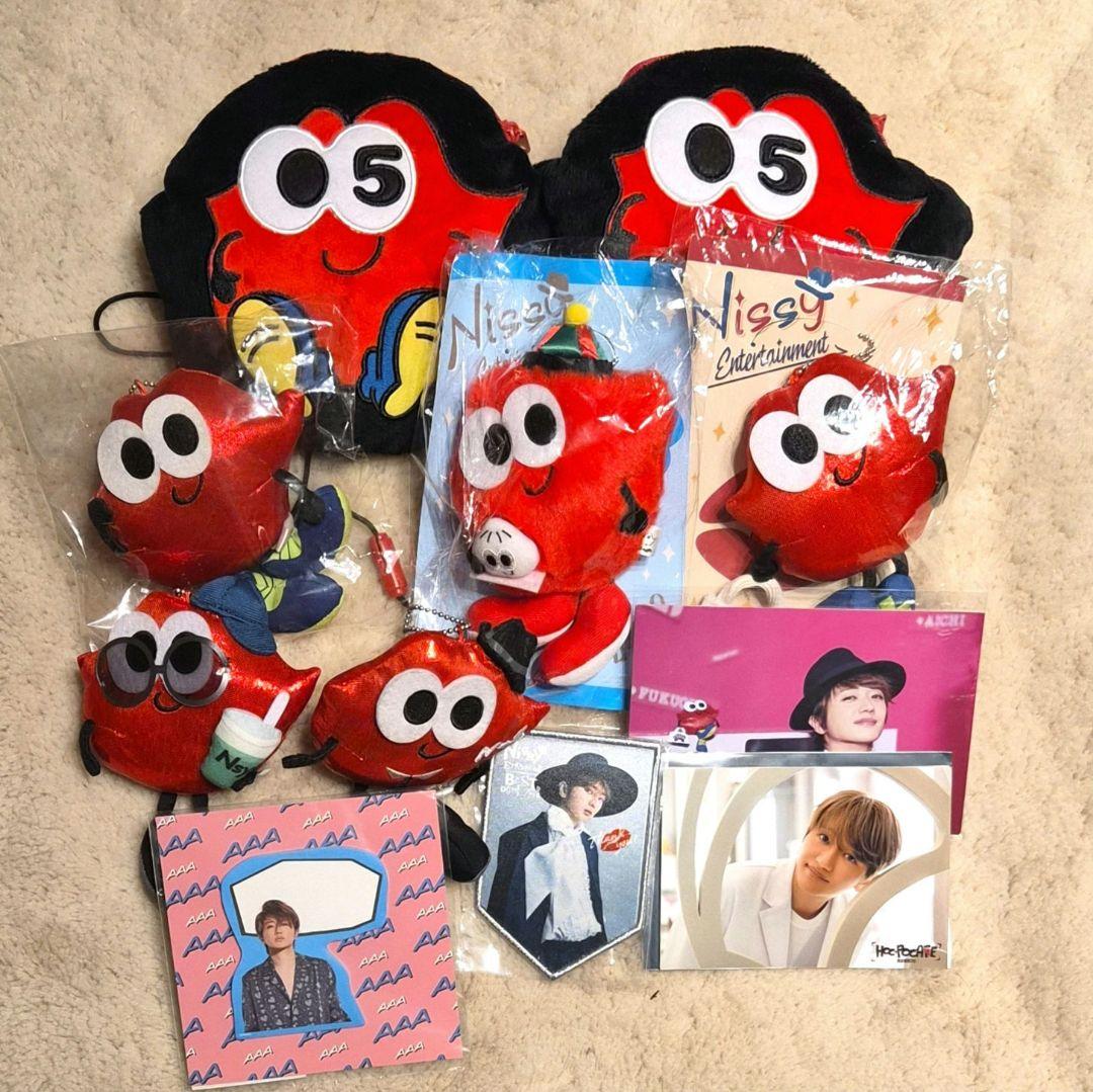 ☆Nissy☆リッピー☆ぬいぐるみ☆にっしー☆グッズ Lippy☆11点セット