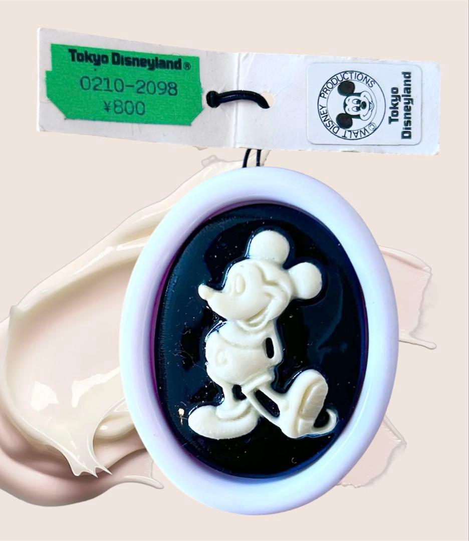 東京ディズニーランド ブローチ ピンバッジ カメオ風 ビンテージ