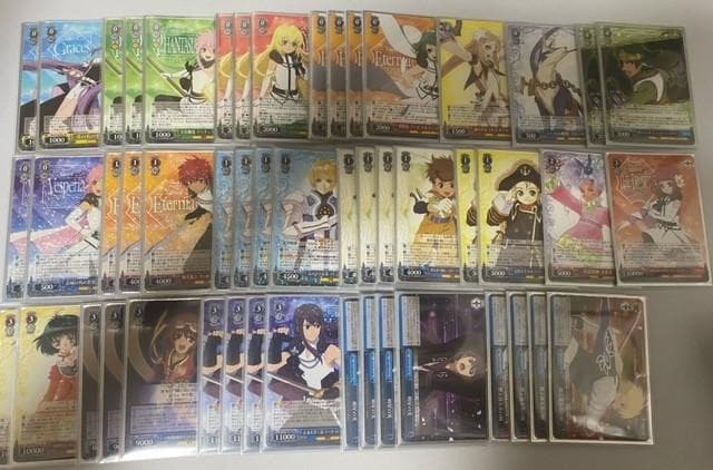 ヴァイス　テイルズオブ　デッキ　パーツ ヴァイスシュヴァルツよりトライアルデッキ&ブースターパック