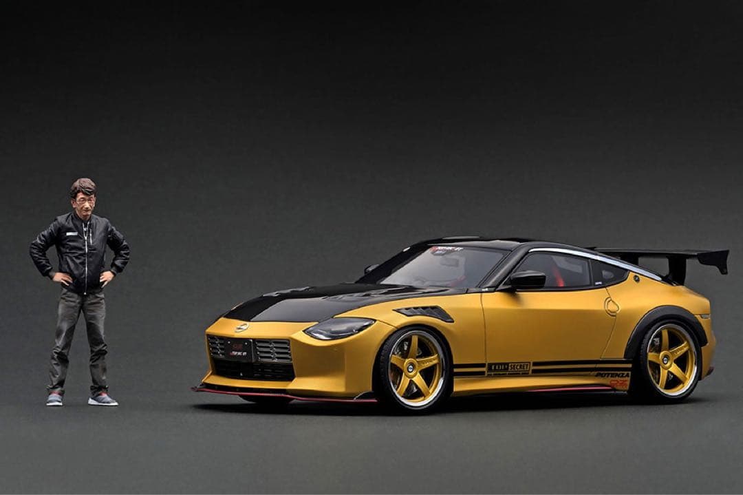 【限定60台】1/18 TOP SECRET Fairlady Z (RZ34) Ignition Model 1:18 Nissan Z Fairlady (RZ34)TOP SECRET in Matte