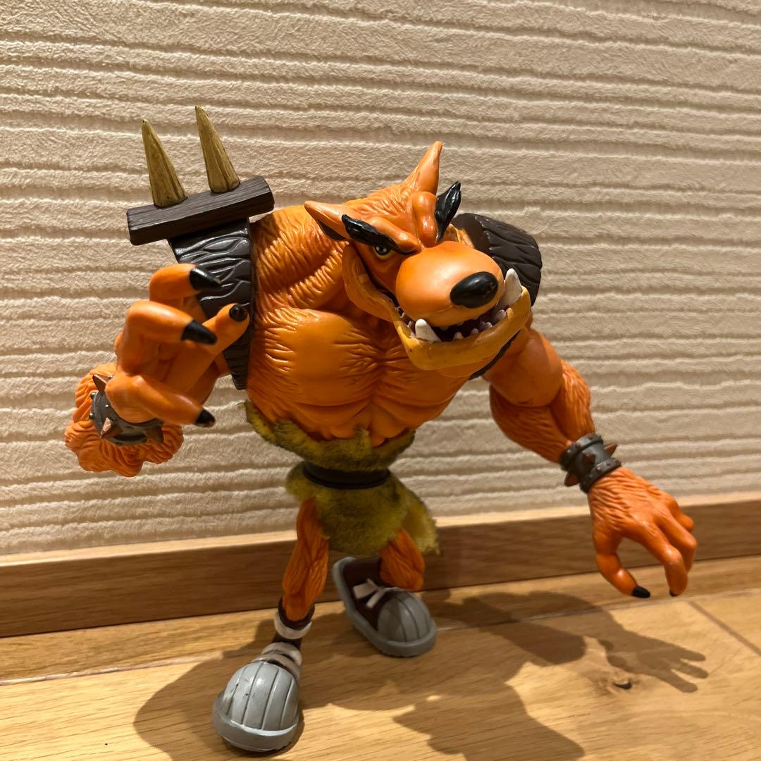 1998 クラッシュバンディクー タイニータイガー フィギュア 当時物画像
