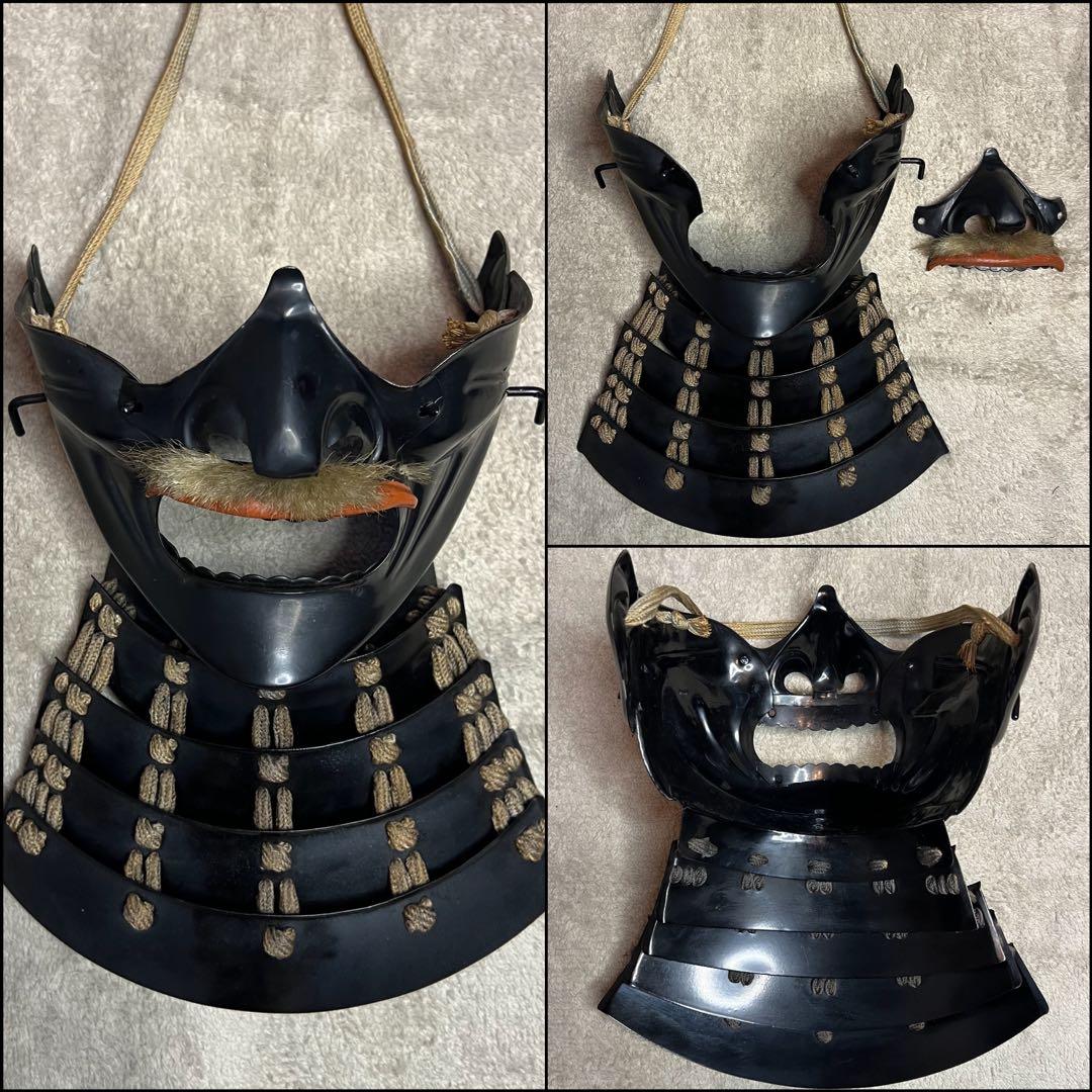 Patra様専用】丸武産業製【鎧•甲冑】黒色紺糸威当世具足【鎧立て•櫃付