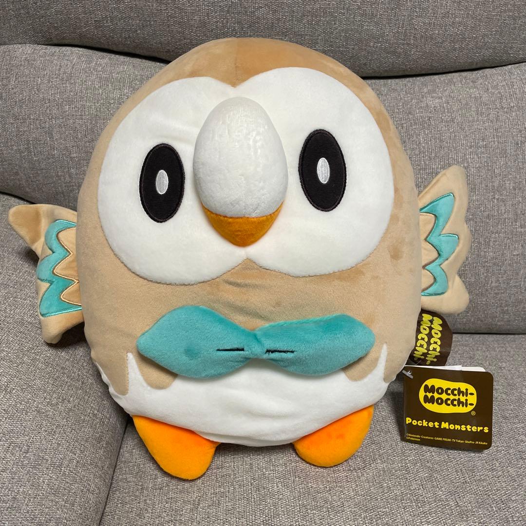 ポケモン モクロー ぬいぐるみ　Mocchi-Mocchi-　タグ付 ポケモン／Mocchi-Mocchi- ぬいぐるみM／モクロ―｜商品情報｜タカラ