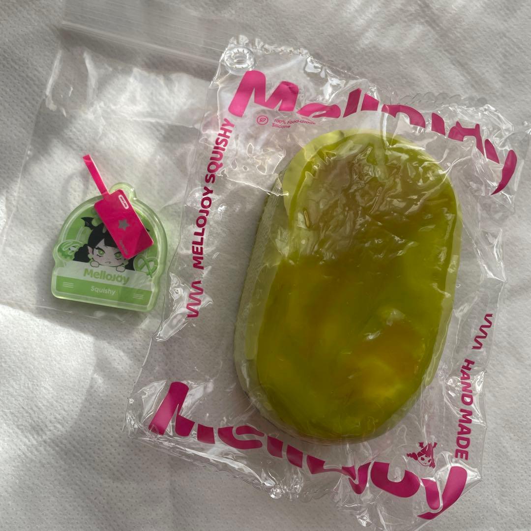 メロジョイ Mellojoy スクイーズ 半熟チーズ 抹茶 - メルカリ