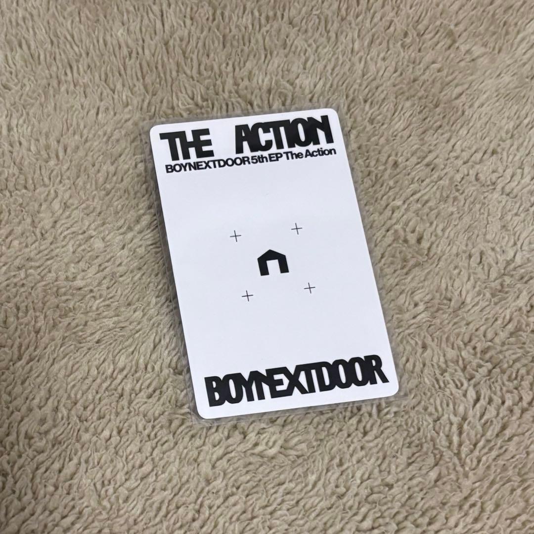 BOYNEXTDOOR ソンホ トレカ THE ACTION 一直娱 yzy - メルカリ