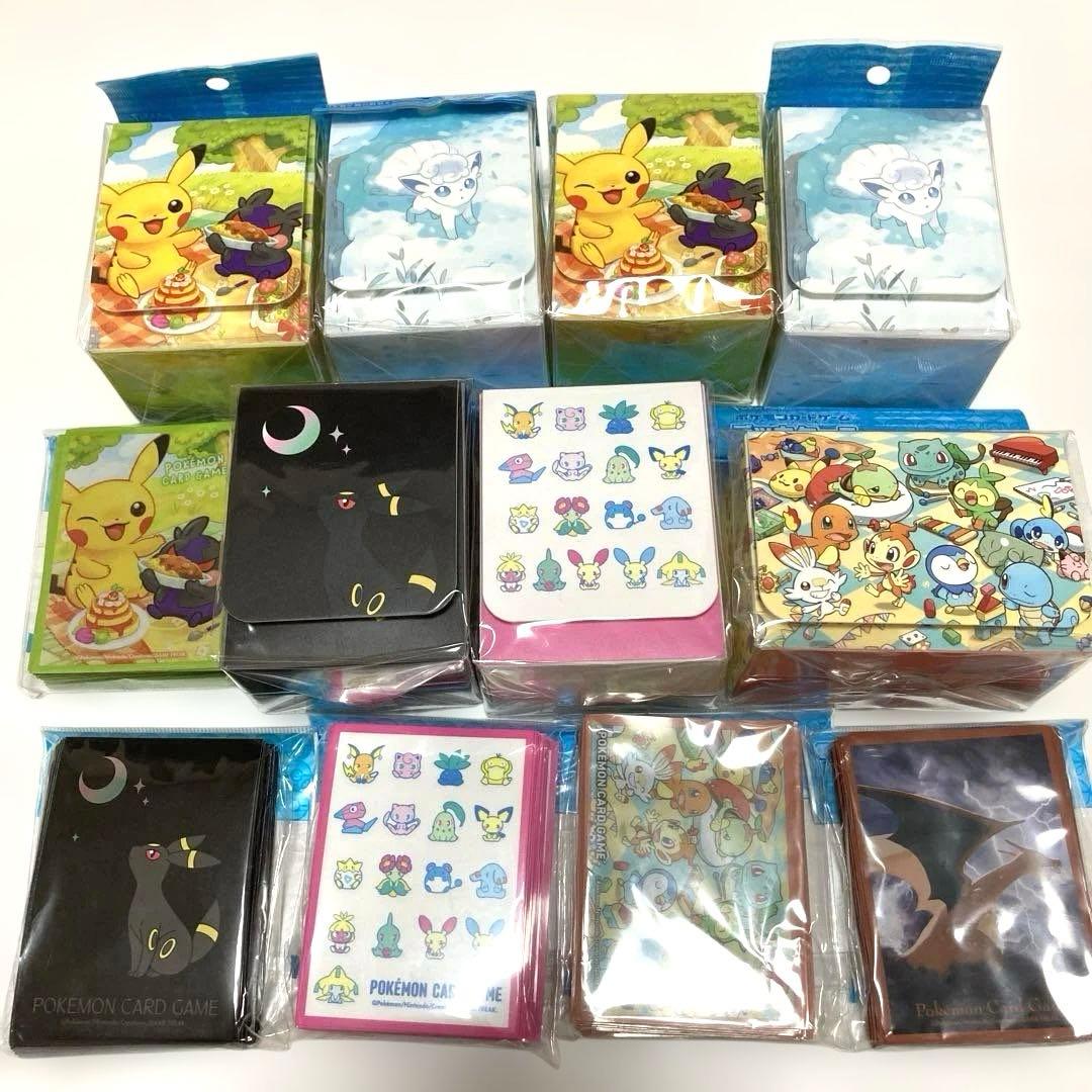 ポケモンカード引退品　デッキケース　スリーブ ポケモンカードゲーム 引退品 カードスリーブ デッキシールド デッキ