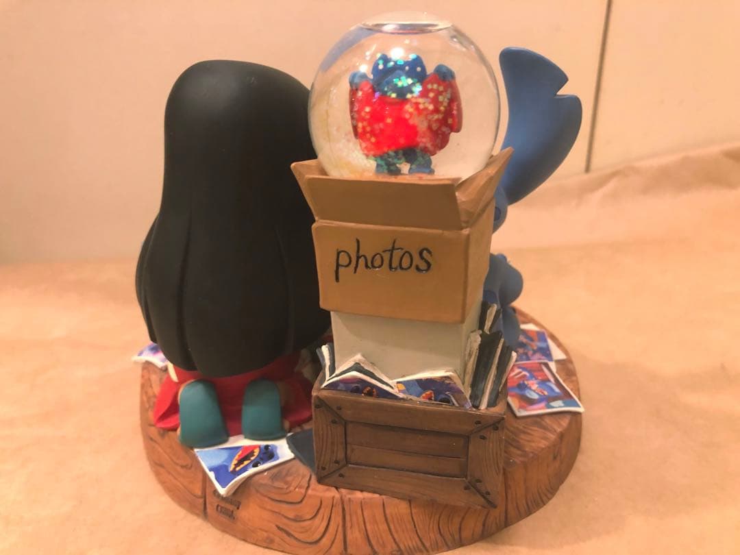 リロ＆スティッチ Lilo & Stitch Dオークション限定スノードーム