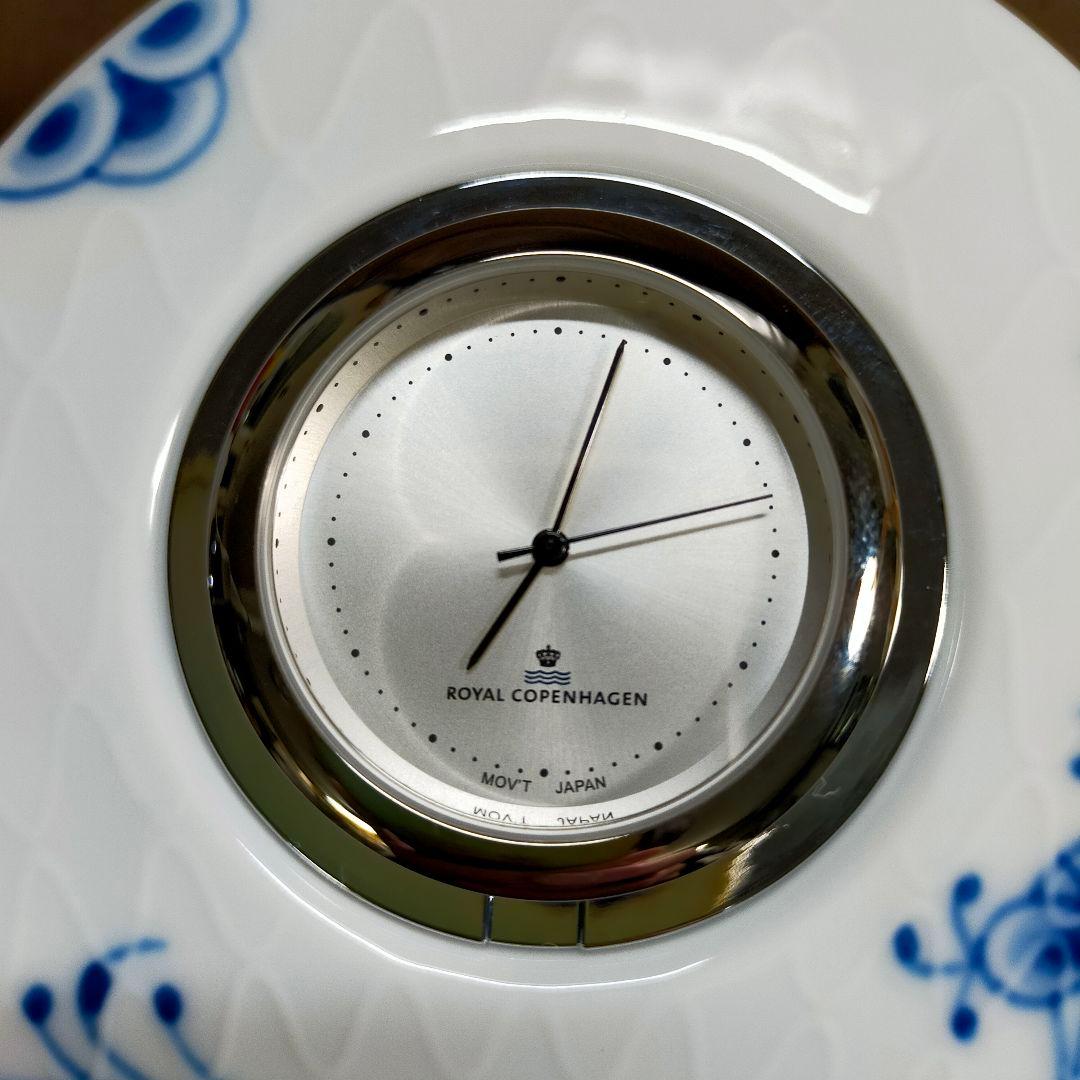 ロイヤルコペンハーゲン ブルーパルメッテ 置き時計 稼働品！ - メルカリ
