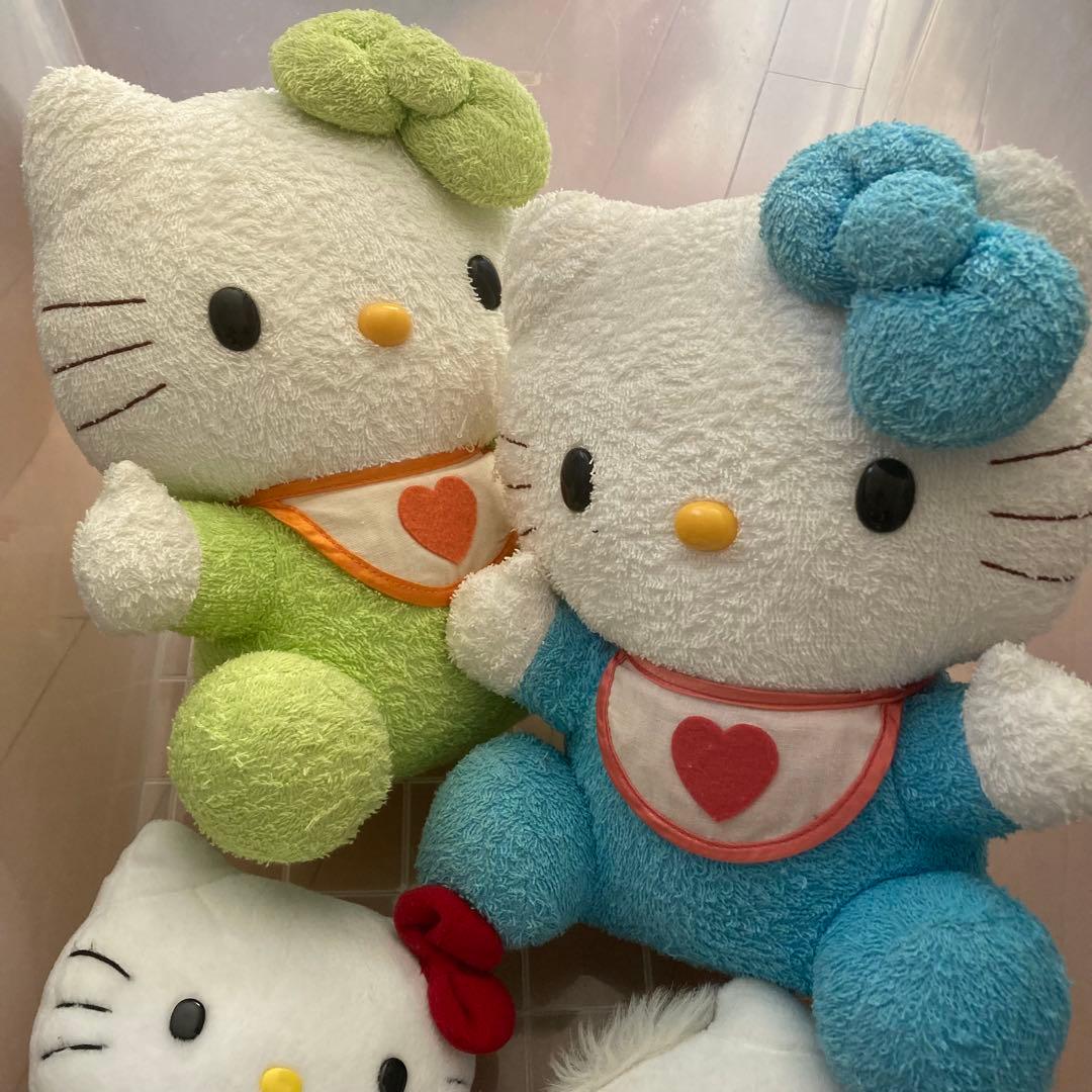 バラ売り不可】 サンリオ レトロ キティ ぬいぐるみ まとめ売り ジャンク