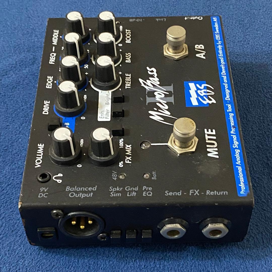 EBS MicroBass II ベース用DI プリアンプ