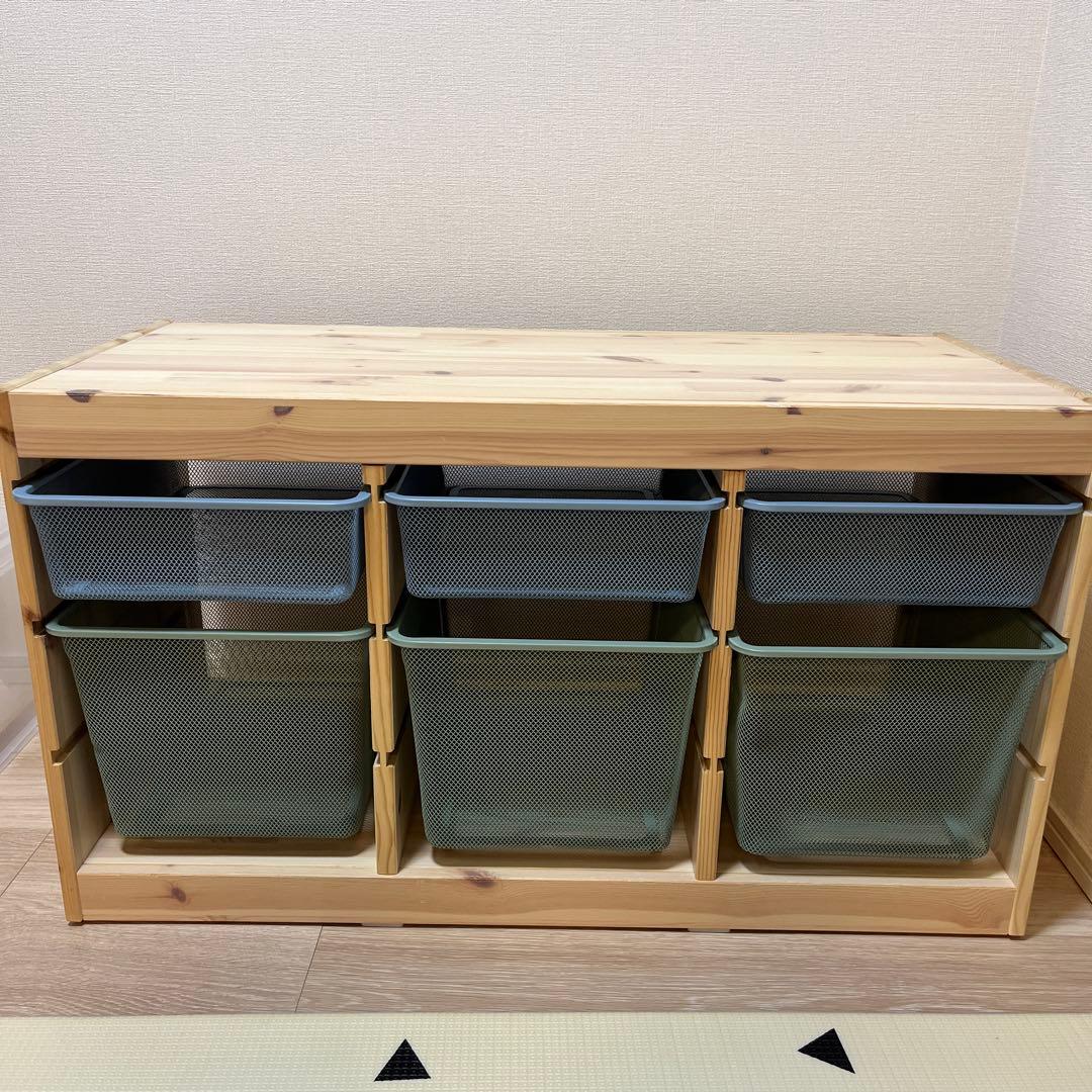 IKEA トロファスト　ケース付き 楽天市場】【セット商品】IKEA イケア TROFAST トロファスト 収納