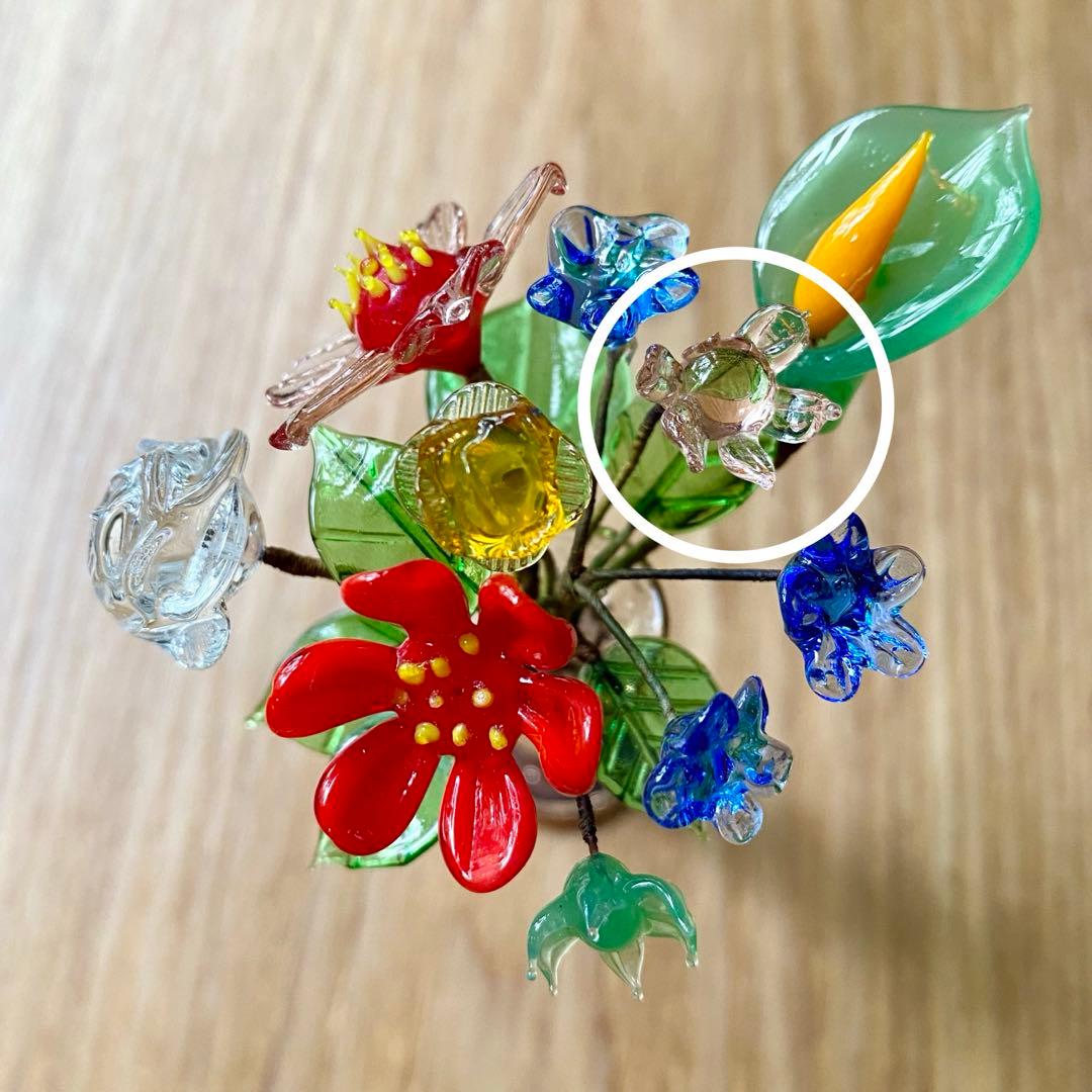 ガラス細工 花束 - メルカリ