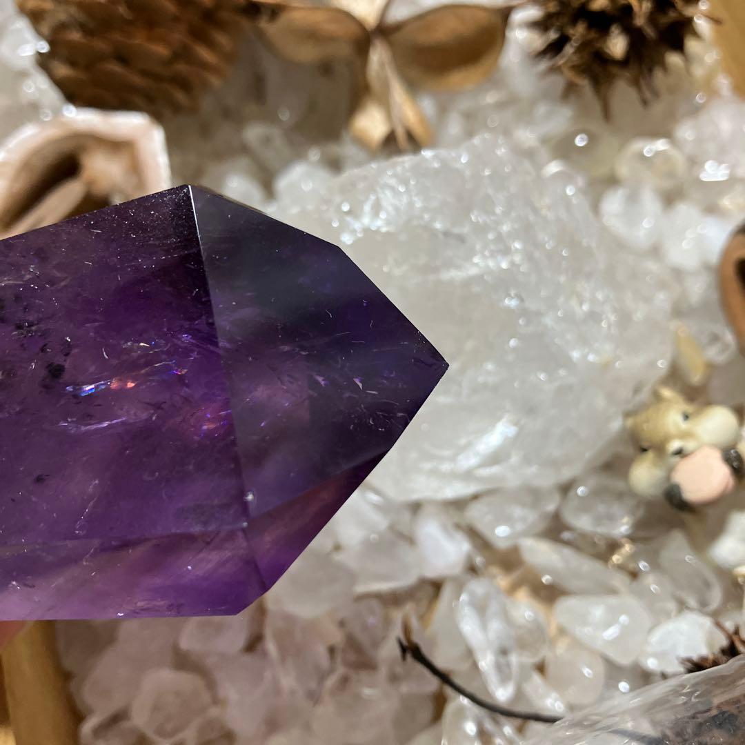 ロマネサイト ファントム アメジスト ポイント147g