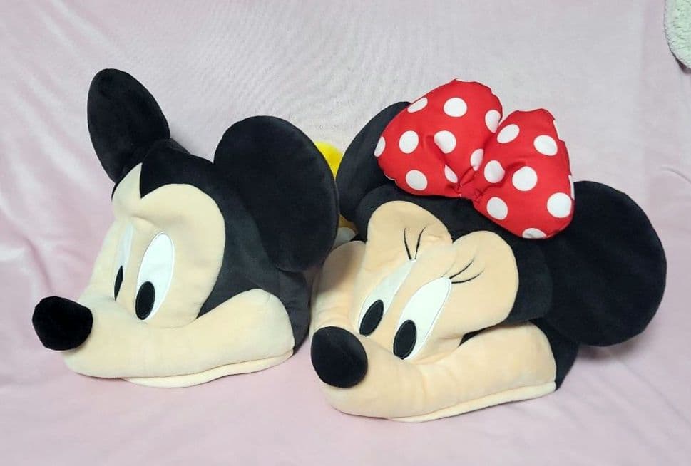 即日発送 ディズニー ミッキー ミニー ぬいぐるみ ファンキャップ ペア