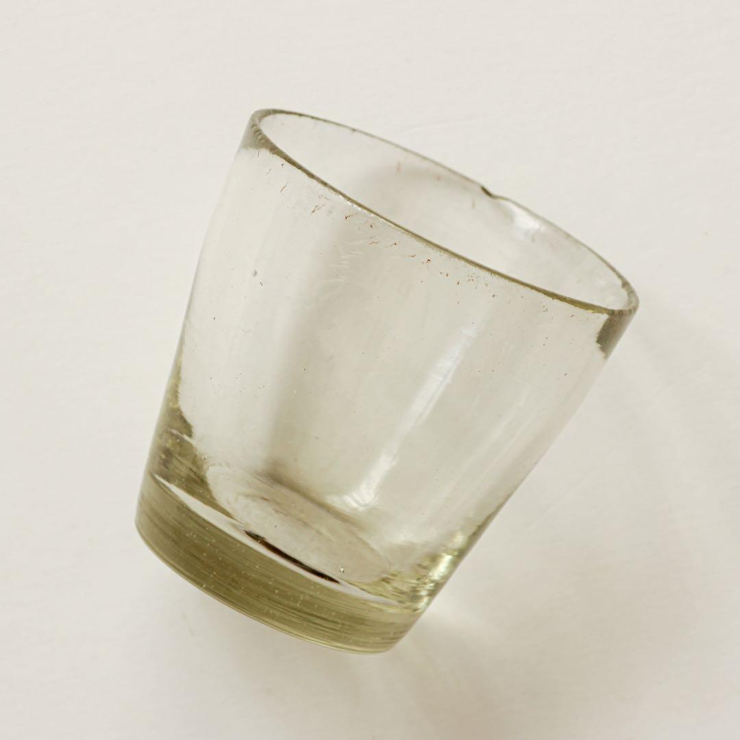 明治 大正 ガラス 面取り ちょこ 猪口 酒器 酒盃 ゆらゆら - メルカリ