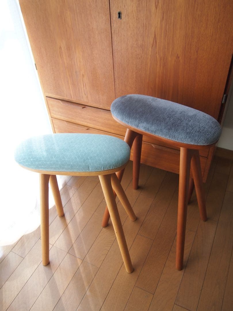 ミナペルホネン ナガノインテリア コッペスツールB ハンドメイド