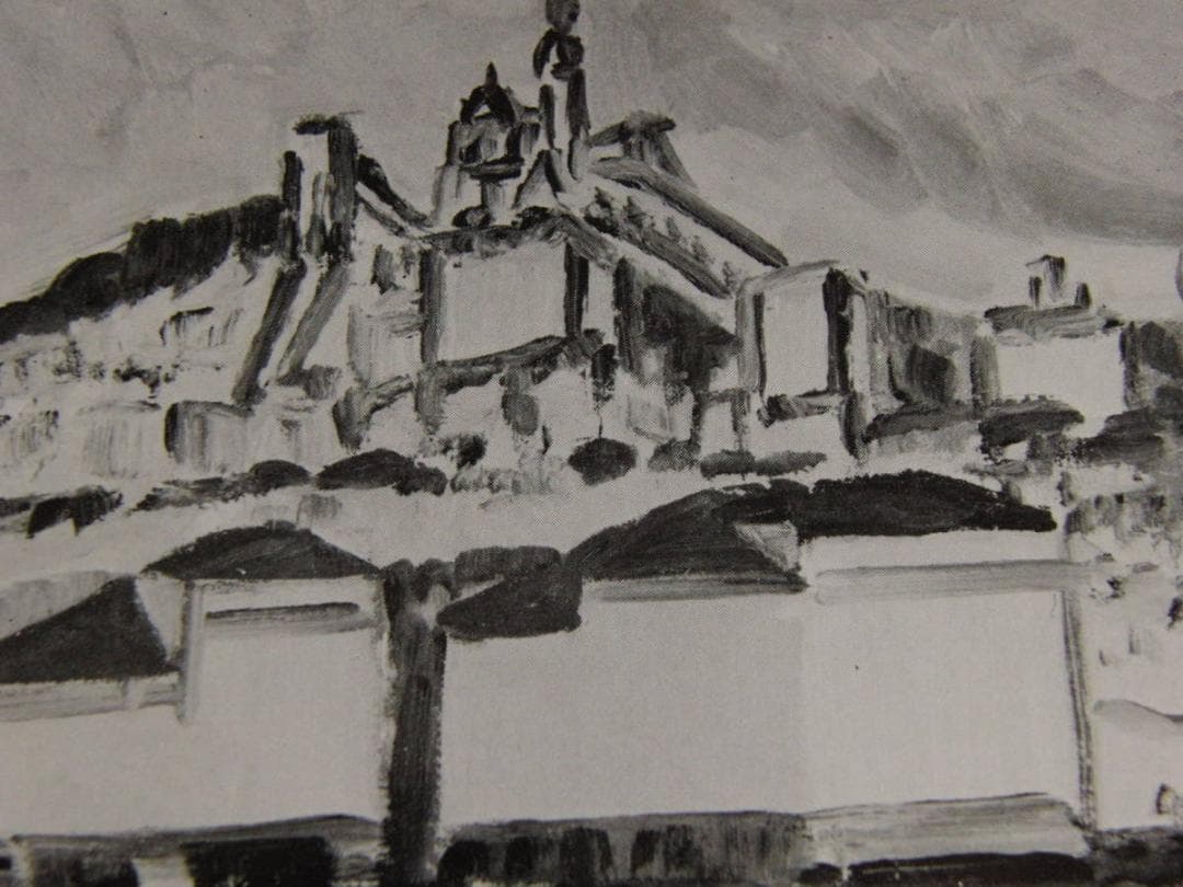 野口弥太郎、「マルセーユ港」、希少な画集の額装画 野口弥太郎、「マルセーユ港」、希少な画集の額装画 - メルカリ
