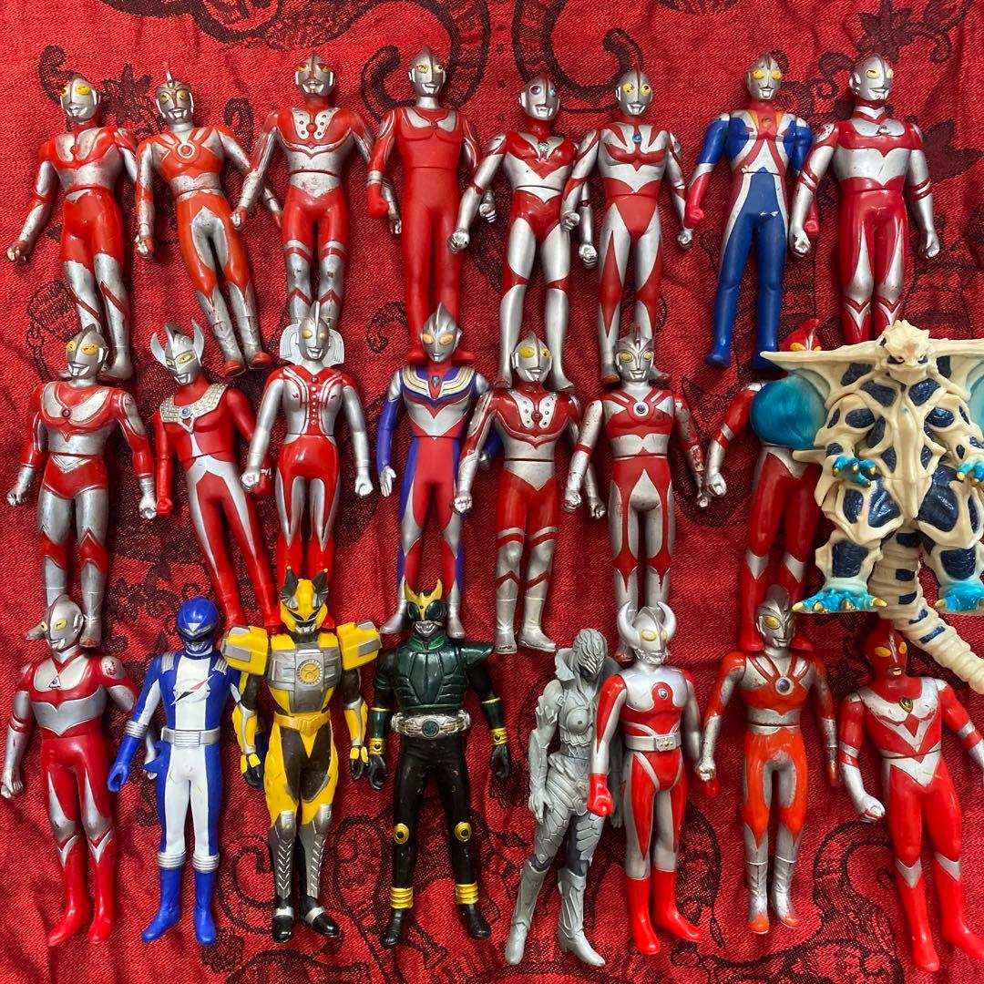 ウルトラマン ソフビ まとめ売り 大量 - メルカリ