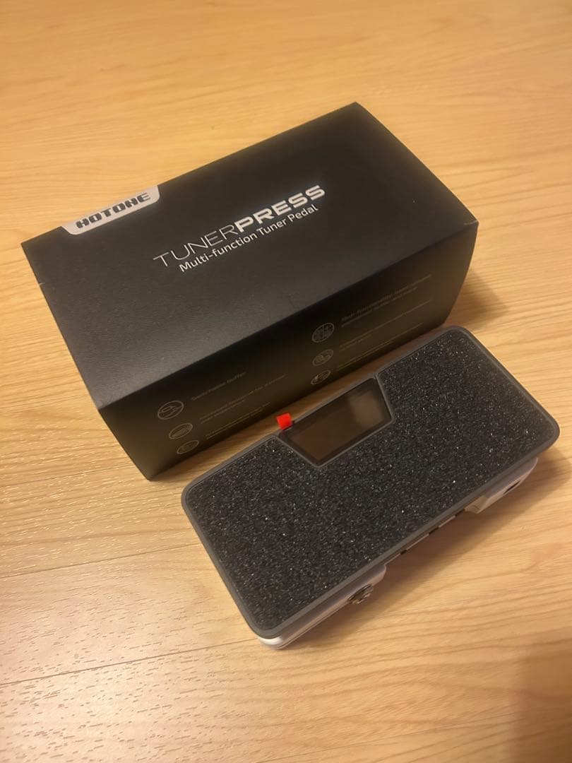ギター Hotone Tuner Press Hotone Tuner Press Tuner/Volume/Expression Pedal | Sweetwater
