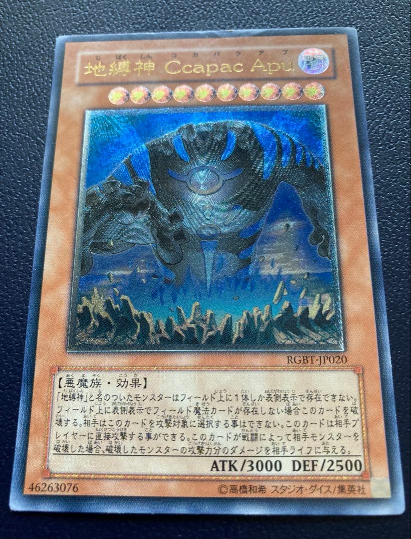 遊戯王 地縛神 コカパクアブ チャク チャルア2枚セット