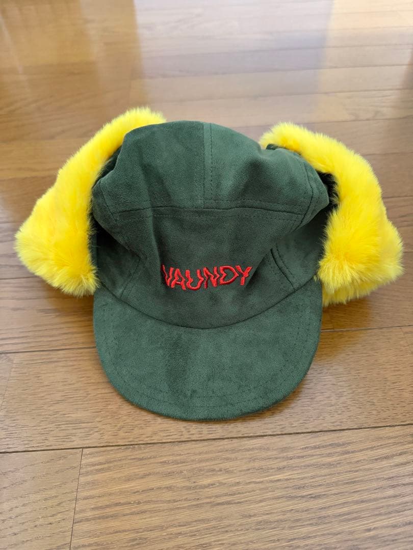 超レア】VAUNDY ロゴフライトキャップ - メルカリ