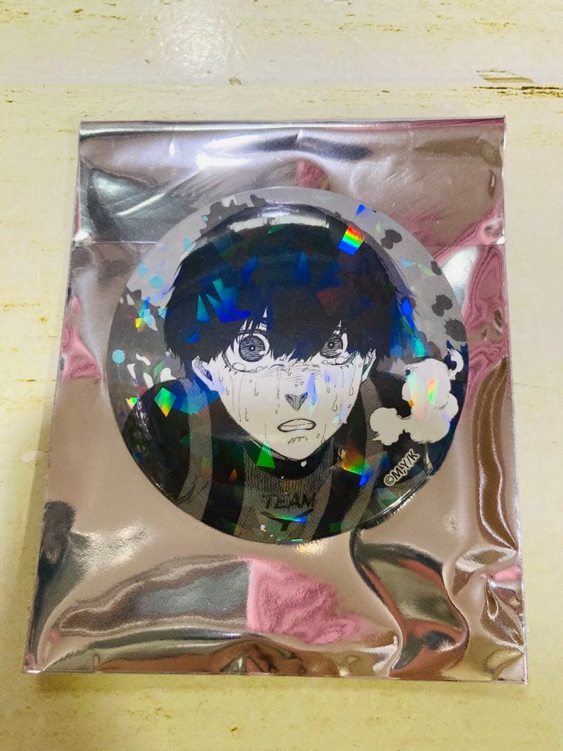 ブルーロック 二子一揮 ホログラム缶バッジ マズル 原作絵 - メルカリ