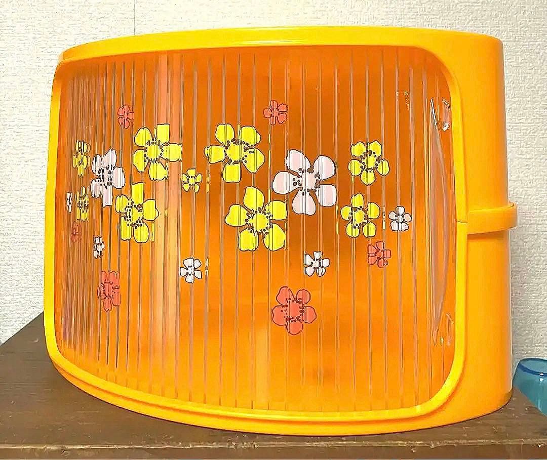 調味料　ケース　フラワー　昭和レトロ　オマケ付き 昭和レトロ 花柄調味料ケース グリーン - メルカリ