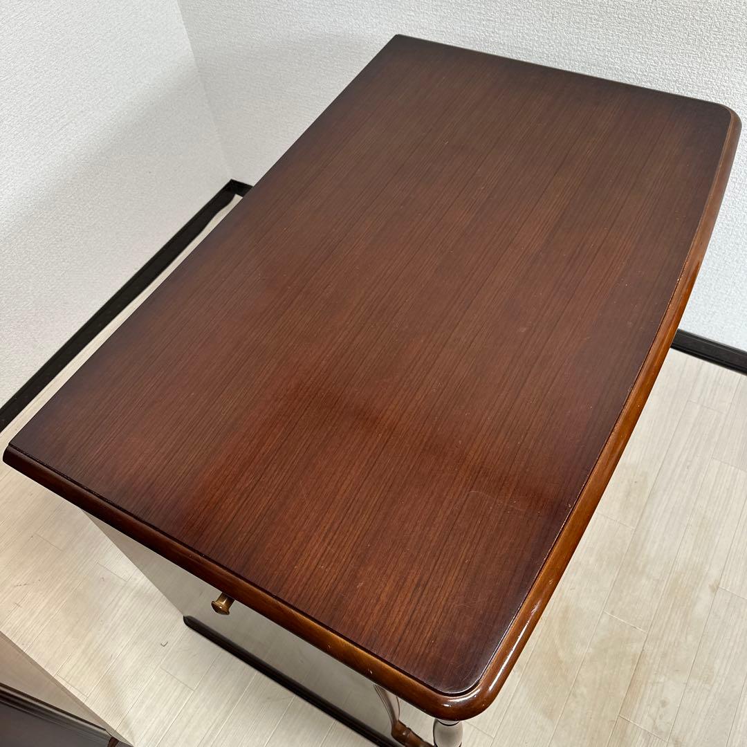 karimoku カリモク コロニアル 役員デスク 書斎机 学習机 i4※ - メルカリ
