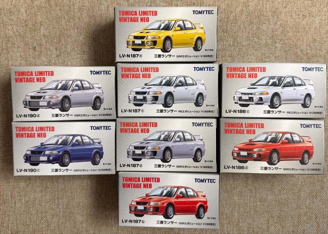 トミカリミテッドヴィンテージNEO 三菱ランサー TOMYTEC トミカリミテッドヴィンテージネオ LV-N190b 三菱 ランサーGSR
