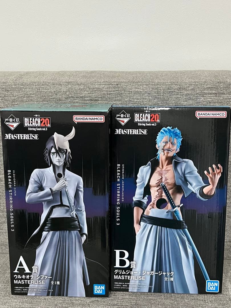BLEACH MASTERLISE ウルキオラ・グリムジョー フィギュアセット - メルカリ