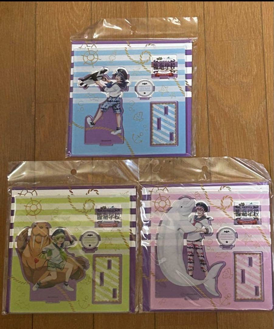 魔入りました！入間くん 八景島シーパラダイスコラボ　アクリルスタンド　入間他 横浜・八景島シーパラダイス】『魔入りました！入間くん × 横浜