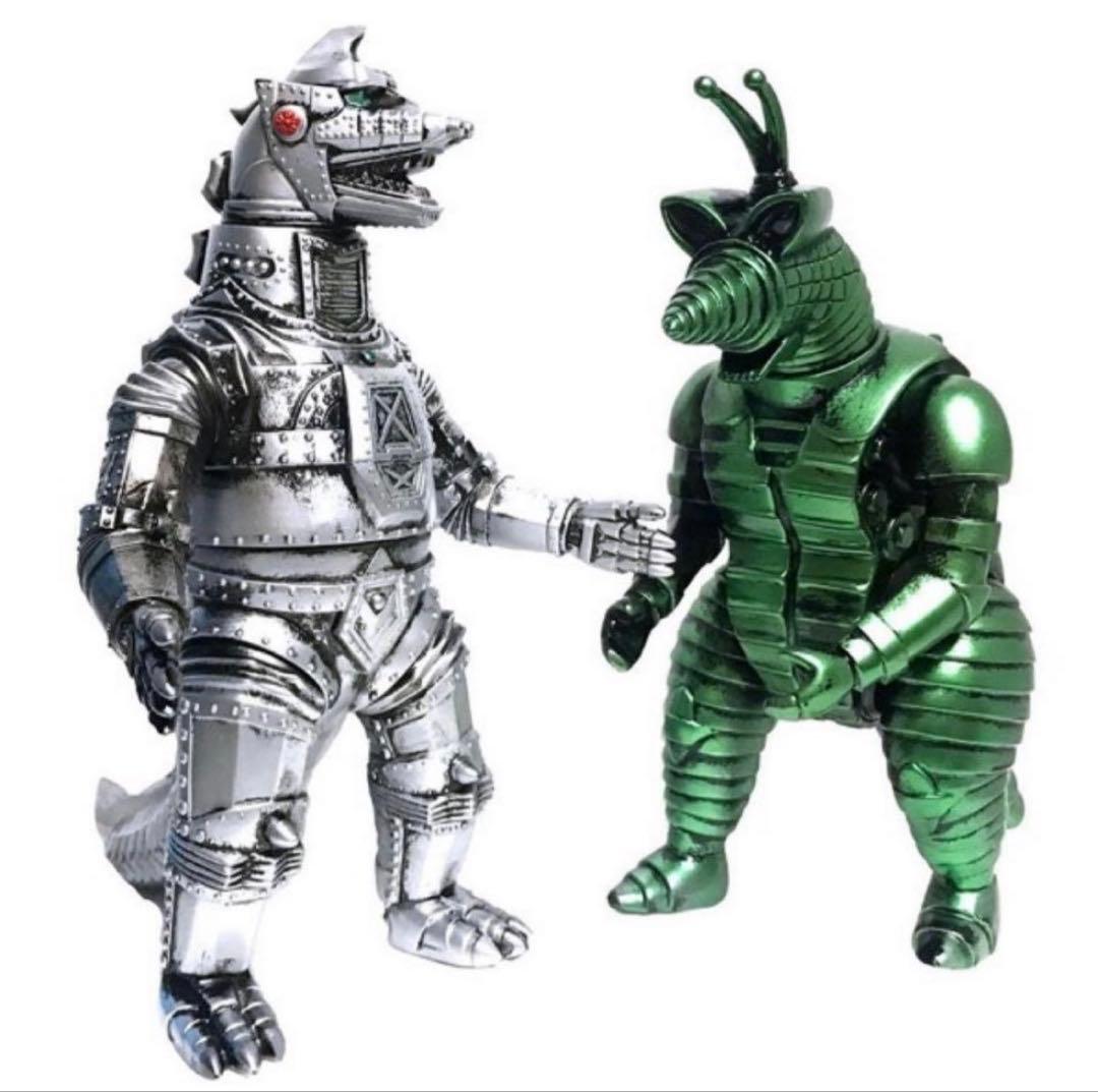 希少】 マルサン 世紀の大怪獣 メカゴジラ モゲラ セット MG＆MOGERA