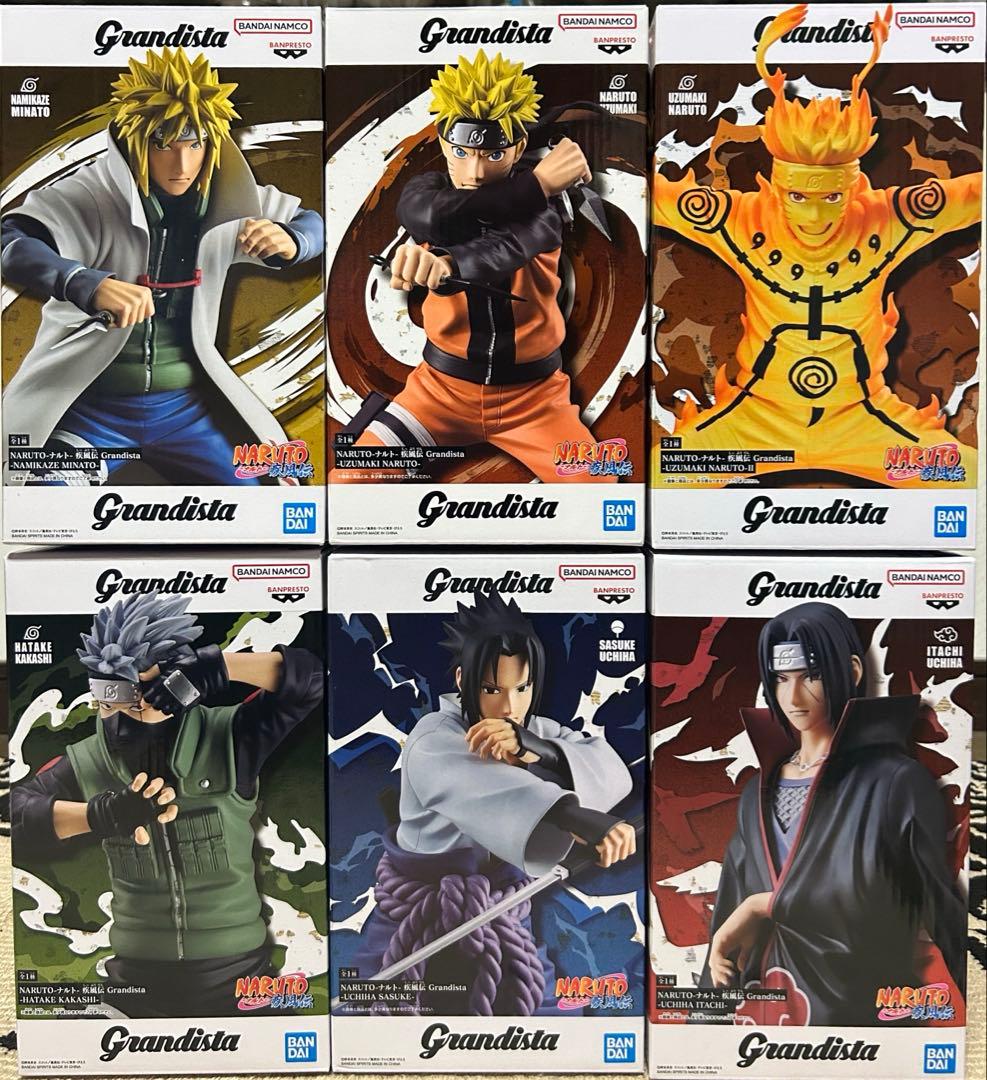 NARUTO Grandista 6体セット - メルカリ