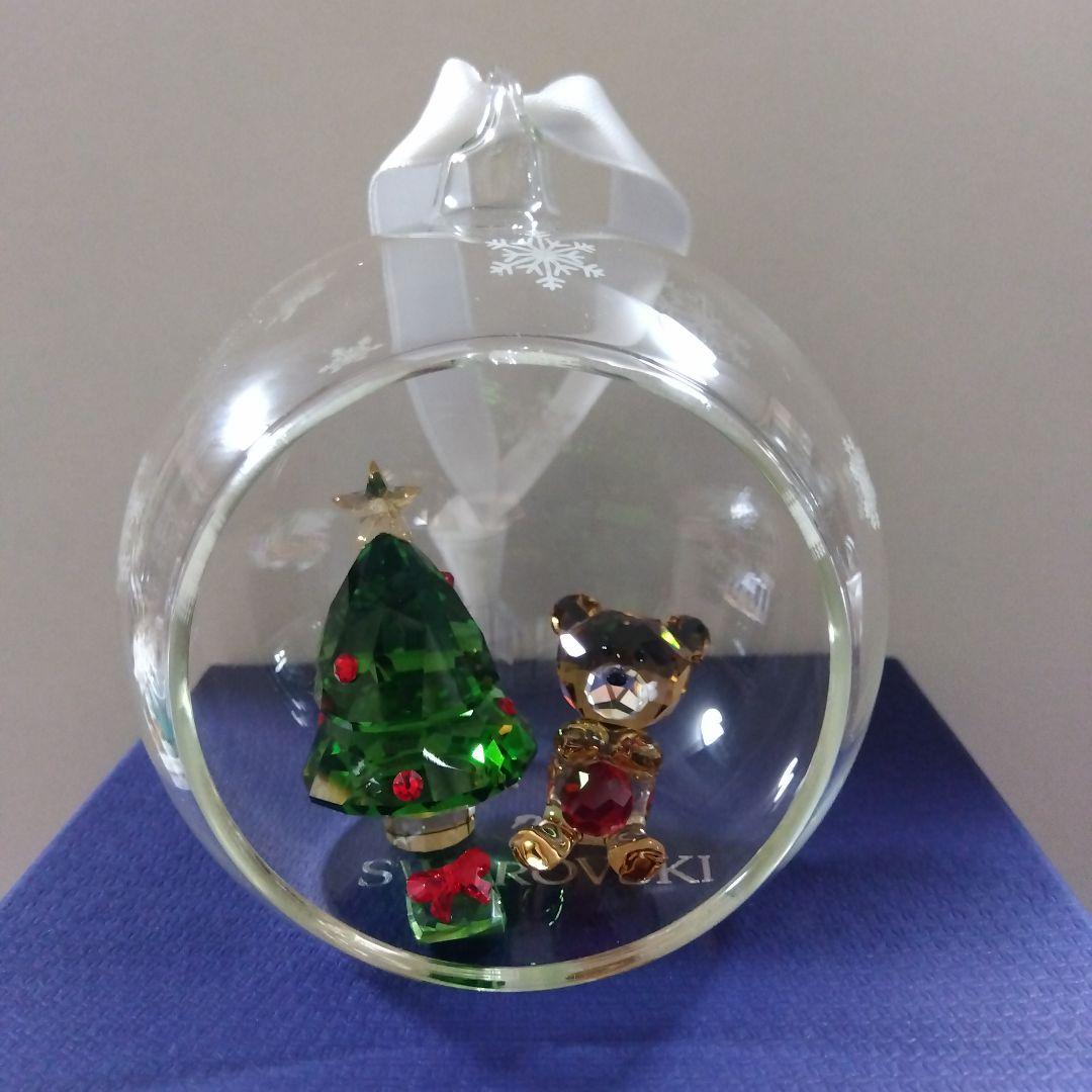 スワロフスキー　ボールオーナメント　クリスマスシーン SWAROVSKI（スワロフスキー） ボール オーナメント クリスマスシーン