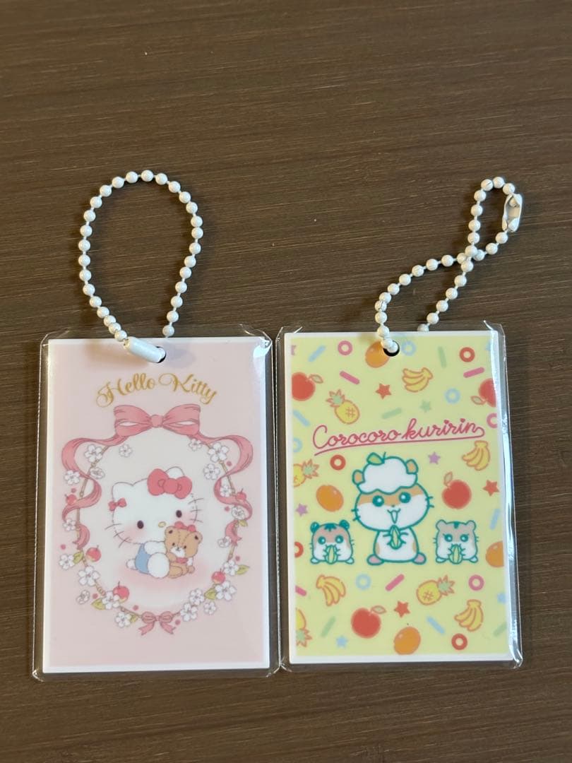 サンリオ ポストカードチャーム2 ハローキティコロコロクリリン セット
