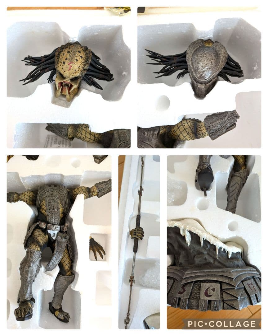 希少✦箱付き】サイドショウ スカープレデター AVP スタチュー - メルカリ