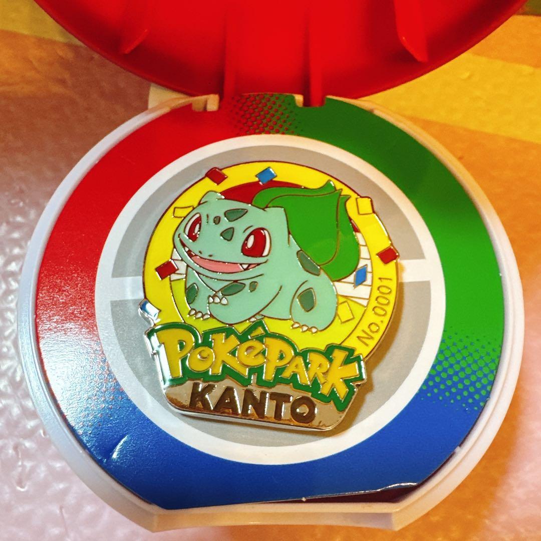 ポケパークカントー ピンバッジ ピンズ フシギダネ - メルカリ