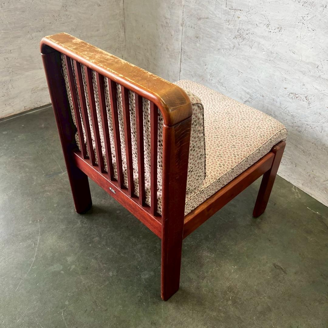 カリモク 1人掛けソファ ダイニングチェア ヴィンテージ家具 ③ Y1956