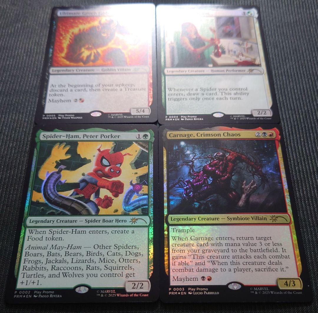 mtg 稀少個体 フル FOIL 4枚セット 優勝プロモ カーネイジ など - メルカリ