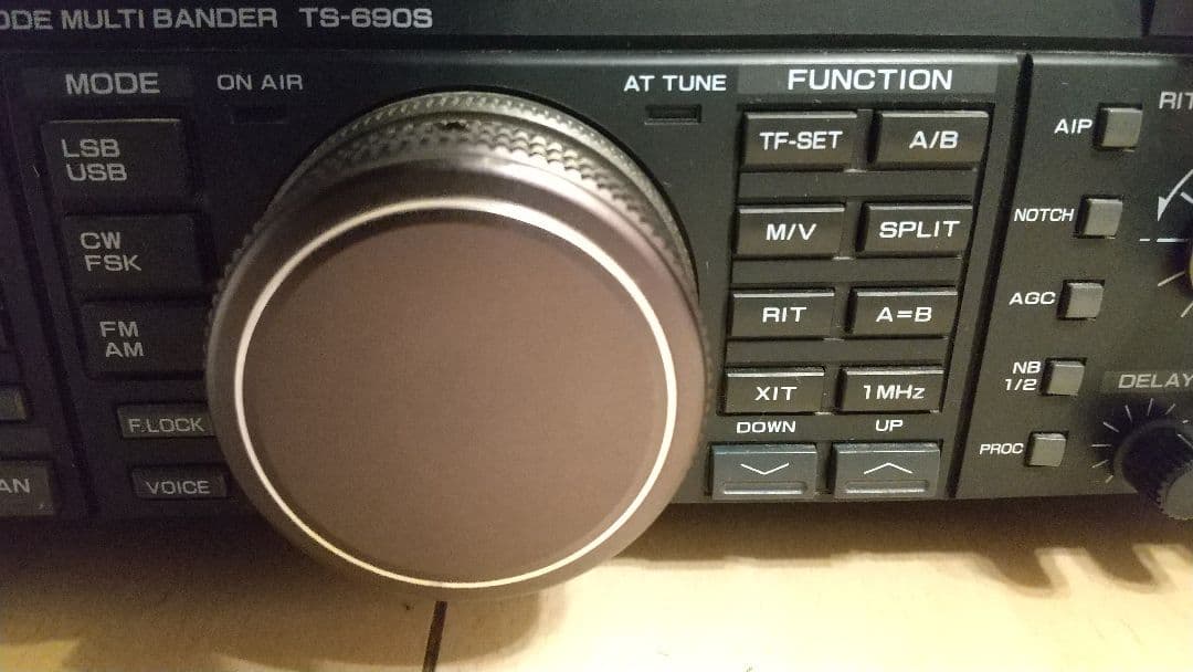 希少】KENWOOD TS-690Sトランシーバー 通電確認済 取扱説明書付き