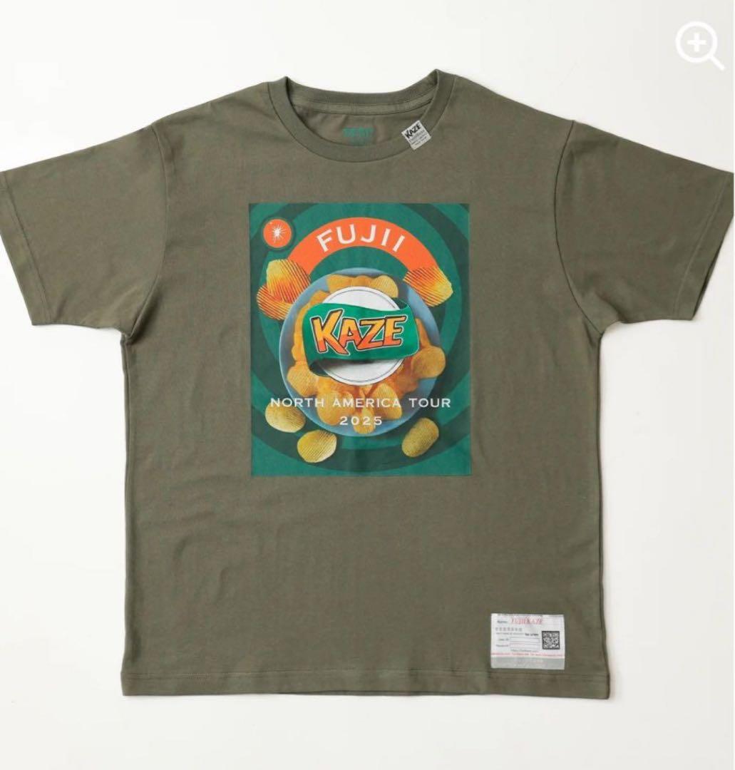 藤井風NORTH AMERICA TOUR 2025ポテチTシャツXLおまけ付 - メルカリ