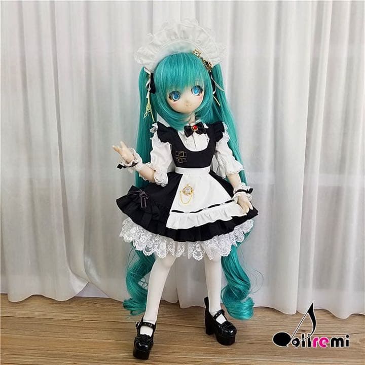 MDDメイト服セット黒 即納 BJD ディーラー製 ドール服 洋服 1/4サイズ MDD 黒ドレス doll