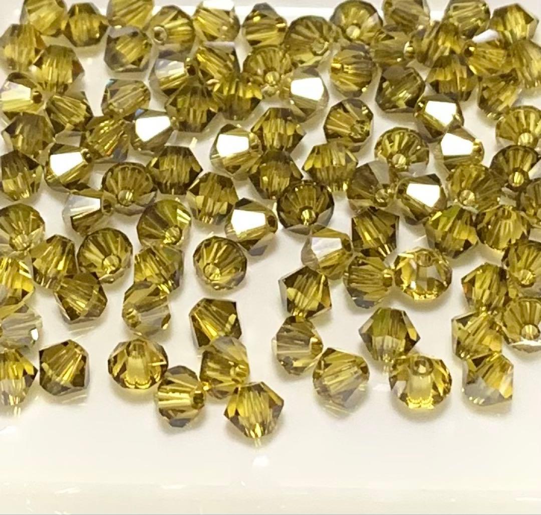 スワロフスキー #5301【4mm】ライトトパーズサテン - メルカリ