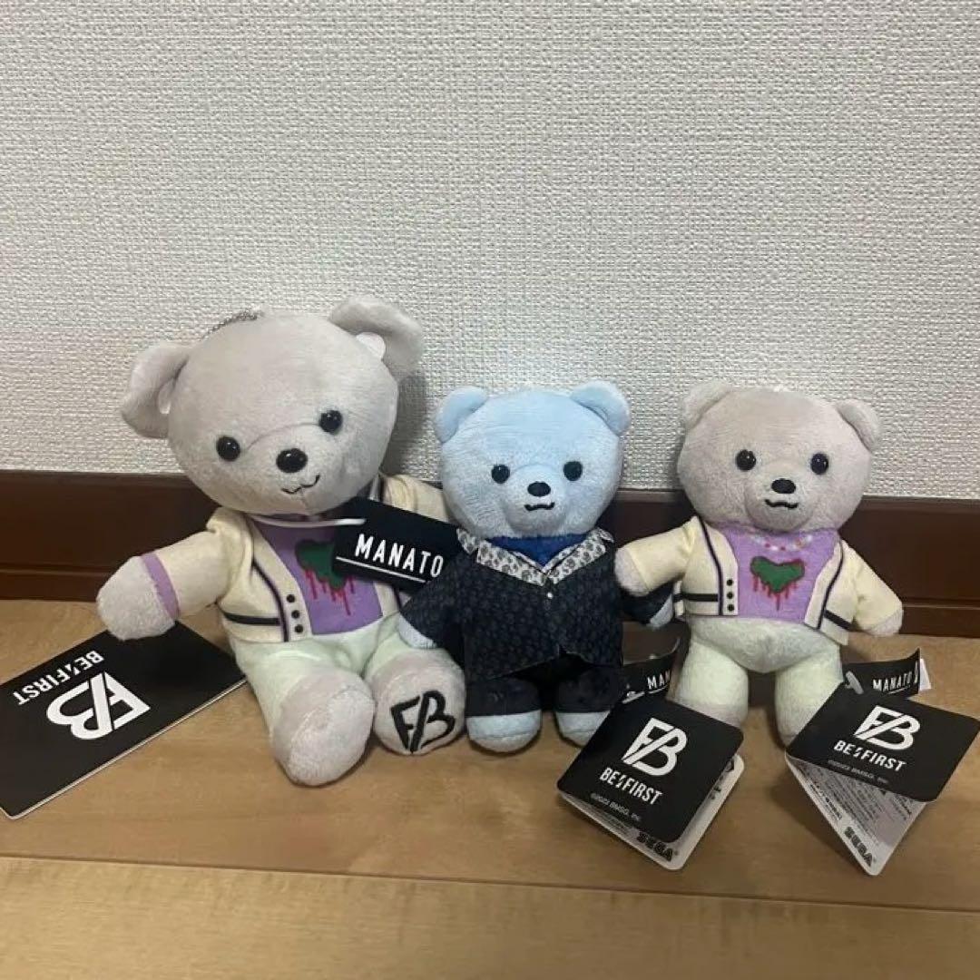 befirst ビーファースト まなとぬいぐるみ 3体セット MANATO - メルカリ