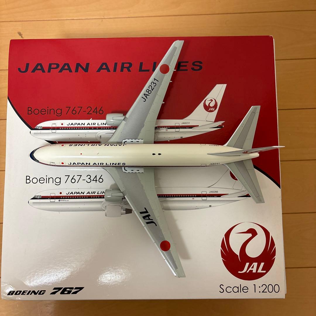 n*u様 最終価格 JAL Boeing 767-246 1:200モデル