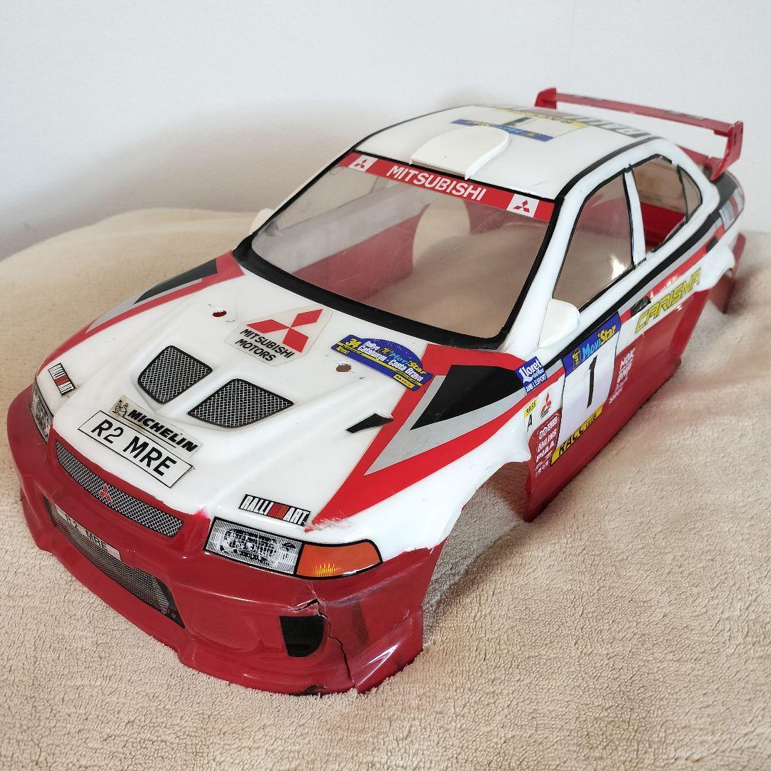 タミヤ 1/10 三菱 ランサー エボリューションⅤ WRC ボディ ジャンク品