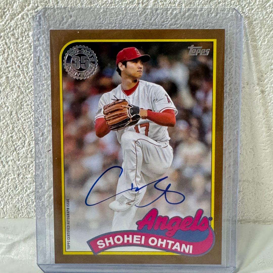 2024 Topps 1989 ドジャース 大谷翔平 直筆サインカード 50シリ - メルカリ