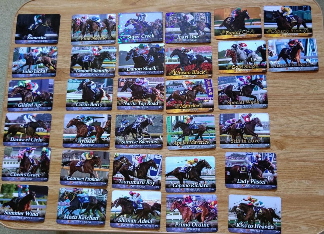 日高ホースカード ヒーローズメモリアル トレーディングカード 32枚