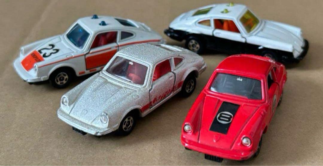 日本製 トミカ ポルシェ911S 4台セット トミカリミテッド ポルシェ356/911S 4MODELS(4台セット)通販 買取